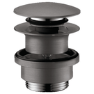 hansgrohe-brushed-black-chrome-push-open-basin-waste-set-