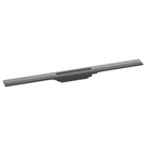 hansgrohe-raindrain-flex-900-brushed-black-chrome-cuttable-shower-drain-finish-set-