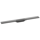 hansgrohe-raindrain-flex-900-brushed-black-chrome-cuttable-wall-mounted-shower-drain-finish-set-