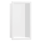 hansgrohe-xtrastoris-original-150-matt-white-framed-wall-niche-
