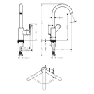 hansgrohe-rebris-e-chrome-single-lever-basin-mixer-tap-210-with-swivel-spout--pop-up-waste-