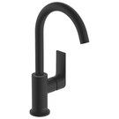 hansgrohe-rebris-e-matt-black-single-lever-basin-mixer-tap-210-with-swivel-spout--pop-up-waste-