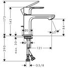 hansgrohe-rebris-s-matt-black-single-lever-basin-mixer-tap-80-coolstart--metal-pop-up-waste-