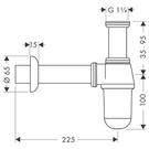 hansgrohe-standard-chrome-bottle-trap-