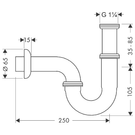 hansgrohe-chrome-standard-p-trap-
