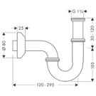 hansgrohe-chrome-easy-install-p-trap-