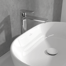 villeroy--boch-onovo-chrome-tall-single-lever-basin-mixer-with-push-down-waste-