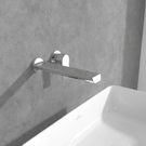 villeroy--boch-liberty-chrome-wall-mounted-single-lever-basin-mixer-220mm-spout-no-waste-