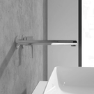 villeroy--boch-liberty-chrome-wall-mounted-single-lever-basin-mixer-220mm-spout-no-waste-