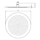 villeroy--boch-universal-round-350-matt-black-shower-head-
