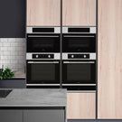 caple-60cm-classic-electric-black-glass-stainless-steel-single-oven-c2237-