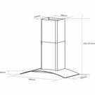 caple-595cm-stainless-steel-wall-chimney-hood-cgc611ss-