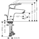 hansgrohe-logis-chrome-single-lever-basin-mixer-tap-70-with-pop-up-waste--2-flow-rates-