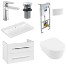 villeroy--boch-avento-crystal-white-800-wall-hung-vanity-unit-basin-chrome-waste--onovo-chrome-basin-mixer-with-wall-hung-toilet-set--frame-