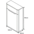 astini-monza-shadow-grey-back-to-wall-500mm-toilet-unit-