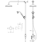 astini-beaumaris-orca-black-exposed-valve-traditional-overhead-shower-rail-kit-