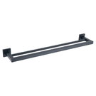 astini-sydney-matte-black-square-double-towel-rail-