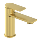 Gold finish single lever basin mixer tap design