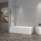 Modern square countertop ceramic basin
