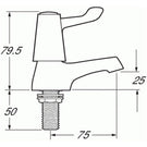 deva-vitality-lever-action-chrome-basin-taps-vl101-3-inch-levers-