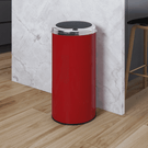 inmotion-42l-red-stainless-steel-kitchen-waste-dust-bin-