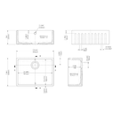 lsc-fluted-butler-595-10-bowl-white-ceramic-kitchen-sink-with-gold-waste--overflow-