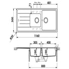 luisina-bossa-nova-15-bowl-chroma-grey-granite-kitchen-sink--waste-