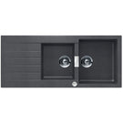 luisina-scala-20-bowl-stone-dark-grey-granite-kitchen-sink--waste-