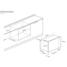 caple-stainless-steel-90cm-electric-single-oven-