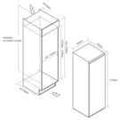 caple-177cm-in-column-frost-free-freezer-