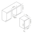 caple-sense-premium-black-glass-undercounter-dual-zone-wine-cooler-