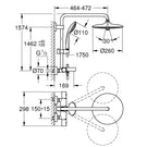 grohe-euphoria-chrome-system-260-shower-system-with-bath-thermostat-for-wall-mounting---27475002-