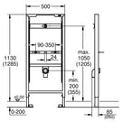 grohe-rapid-sl-element-for-urinal-without-fitting---38517001-