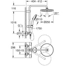 grohe-tempesta-chrome-system-250-shower-system-with-thermostat-for-wall-mounting---26670001-