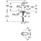 grohe-eurosmart-chrome-12-cosmopolitan-s-size-basin-mixer-tap---3282400l-