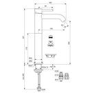 ideal-standard-ceraline-silk-black-single-lever-vessel-basin-mixer-tap---bd365xg-