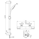 ideal-standard-ceratherm-t25-chrome-exposed-thermostatic-shower-mixer-pack---a7205aa-