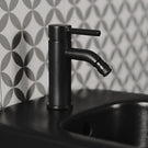 ideal-standard-ceraline-silk-black-single-lever-bidet-mixer-tap-with-metal-pop-up-waste---bc197xg-