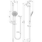 ideal-standard-idealrain-evo-jet-chrome-diamond-hand-shower-125mm-with-rail-kit-900mm---b1764aa-