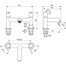 ideal-standard-ceraline-silk-black-dual-control-bath-filler-tap---bc188xg-