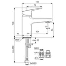 ideal-standard-ceraplan-silk-black-single-lever-basin-mixer-tap---bd220xg-