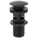 ideal-standard-silk-black-1-14-slotted-basin-clicker-waste---e1482xg-