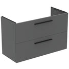 ideal-standard-ilife-a-quartz-grey-matt-wall-hung-vanity-unit-100cm-with-2-drawers---t5257ng-
