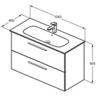 ideal-standard-ilife-a-matt-white-wall-hung-vanity-unit-100cm-with-2-drawers---t5257du-