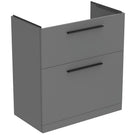 ideal-standard-ilife-a-quartz-grey-matt-floor-standing-vanity-unit-80cm-with-2-drawers---t5274ng-