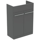 ideal-standard-ilife-a-matt-quartz-grey-semi-countertop-washbasin-unit-60cm-with-2-doors---t5262ng-