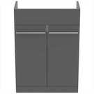 ideal-standard-ilife-a-matt-quartz-grey-semi-countertop-washbasin-unit-60cm-with-2-doors---t5262ng-