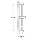 grohe-tempesta-chrome-shower-rail-600-mm---27523000-
