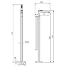 astini-quadrado-brushed-brass-square-freestanding-bath-tap--shower-mixer-