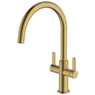 mcalpine-teviot-brushed-brass-twin-lever-kitchen-mixer-tap-